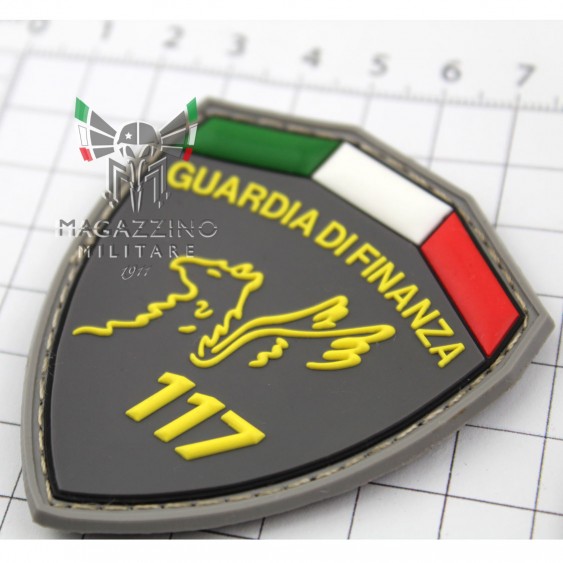 Pegasus Guardia Di Finanza Rubberised Velcro Patch 154