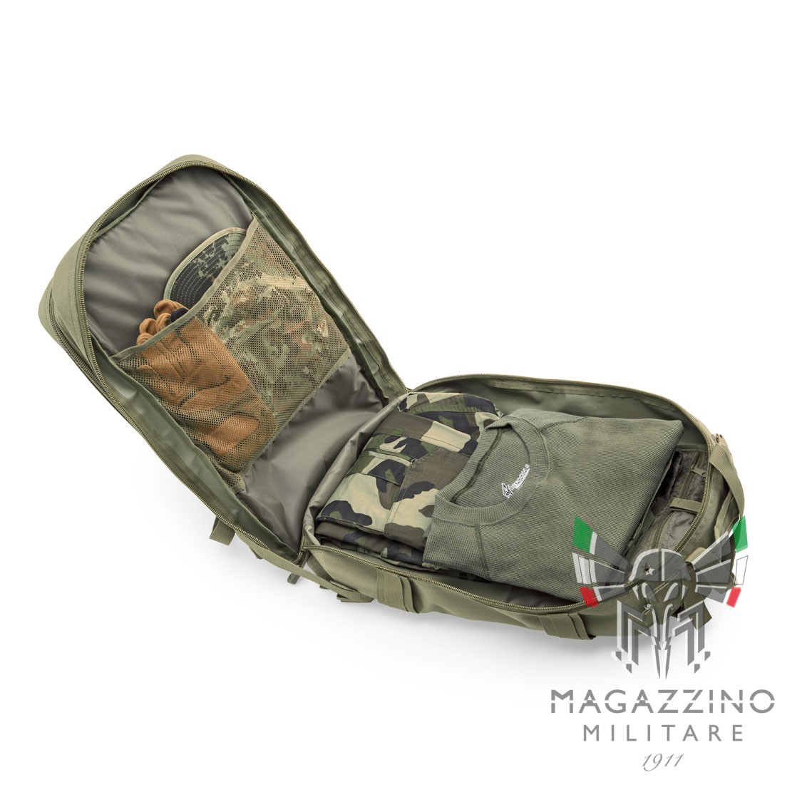 Zaino Militare Tattico Lt Hydro Defcon Verde