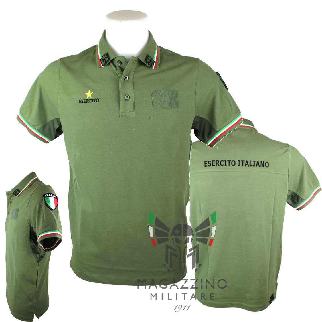 POLO MILITARE ESERCITO ITALIANO ORIGINALE Libera Vendita