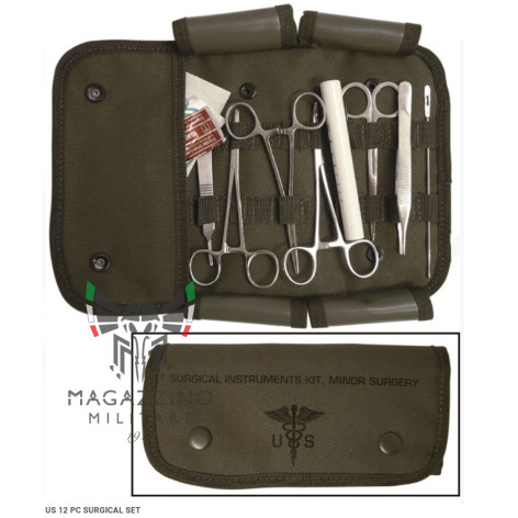 Kit Medico Chirurgico Militare Originale Americano Molle Pronto Soccorso  Sanitario First Aid MIL-TEC - PXPrato