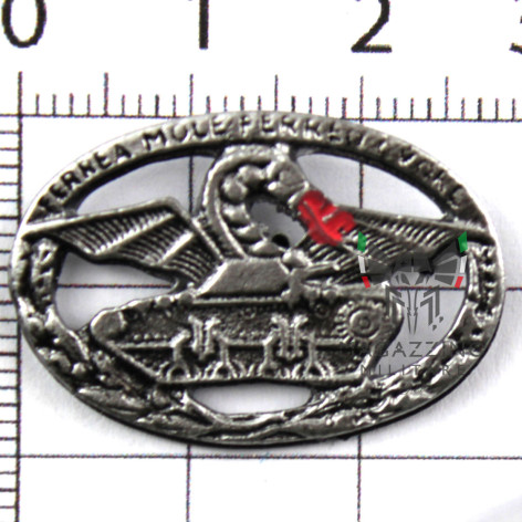 Frieze Metal badge Tank Division Ferrea Mole small