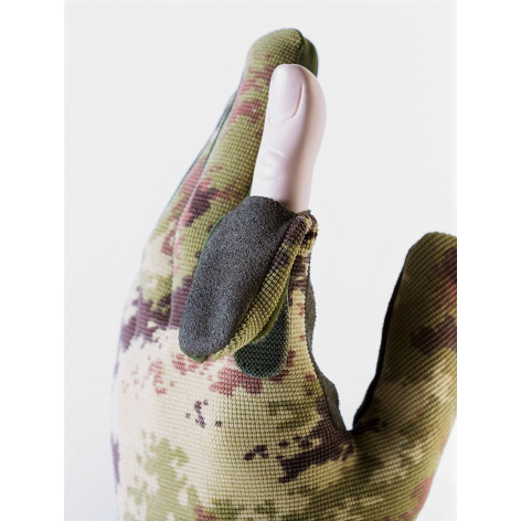 Openland tactical shooting gloves with trigger finger opening Vegetato finger