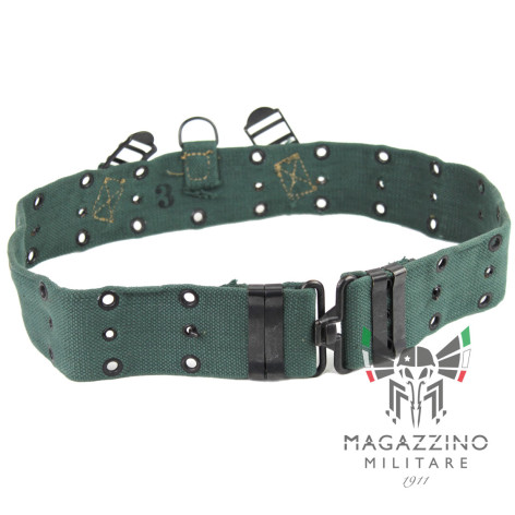 COMSUBIN Lagunari Military Belt Regiment San Marco Green Hemp Navy