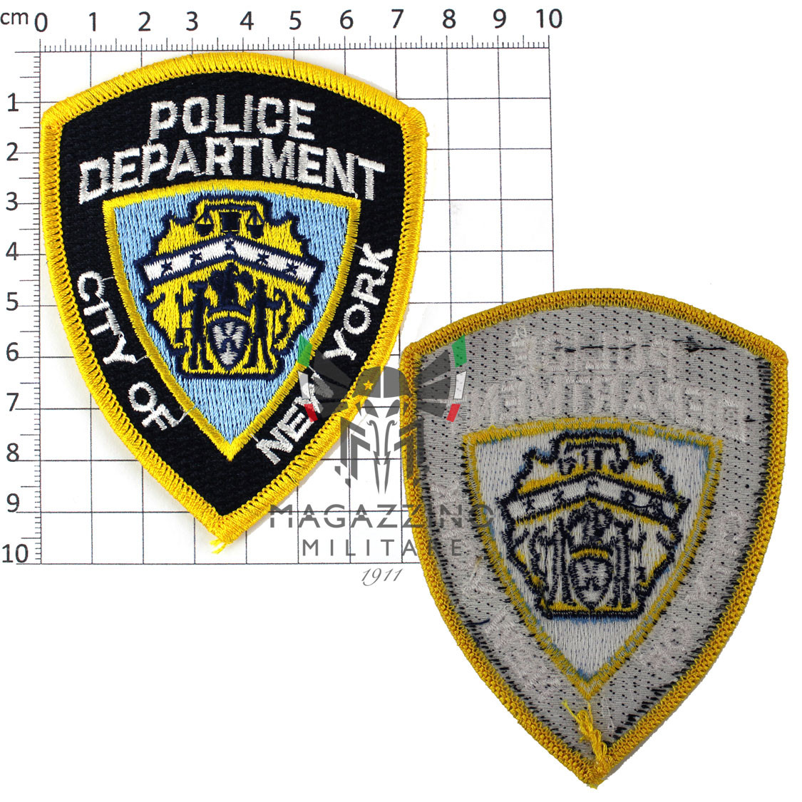 Iron-on patch NYPD POLICE NEW YORK POLICE DEPARTMENT ORIGINAL (121)