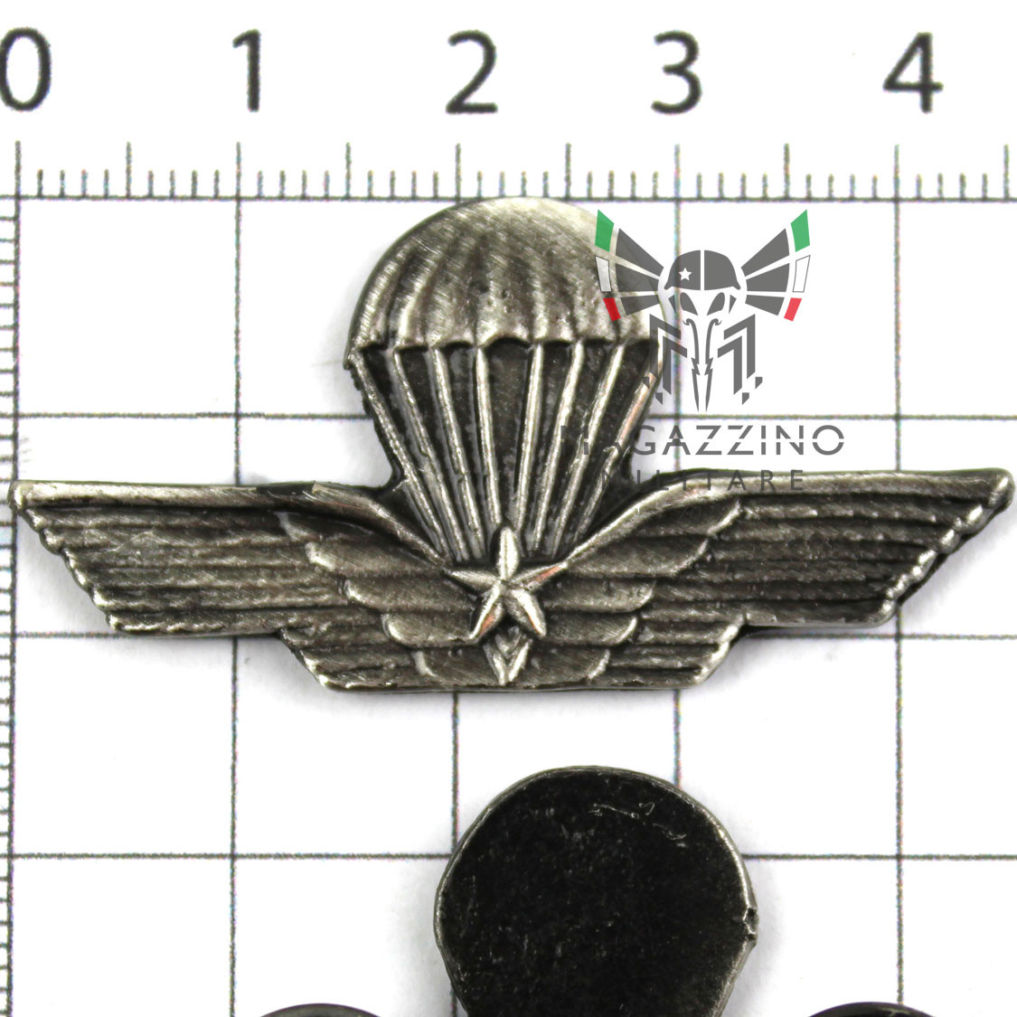 Parachutist Folgore Military Patent in Medium 45mm Metal (133)