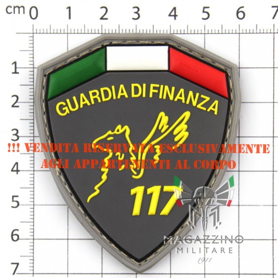 Patch toppa gommata velcrata Guardia di Finanza Pegaso (154)