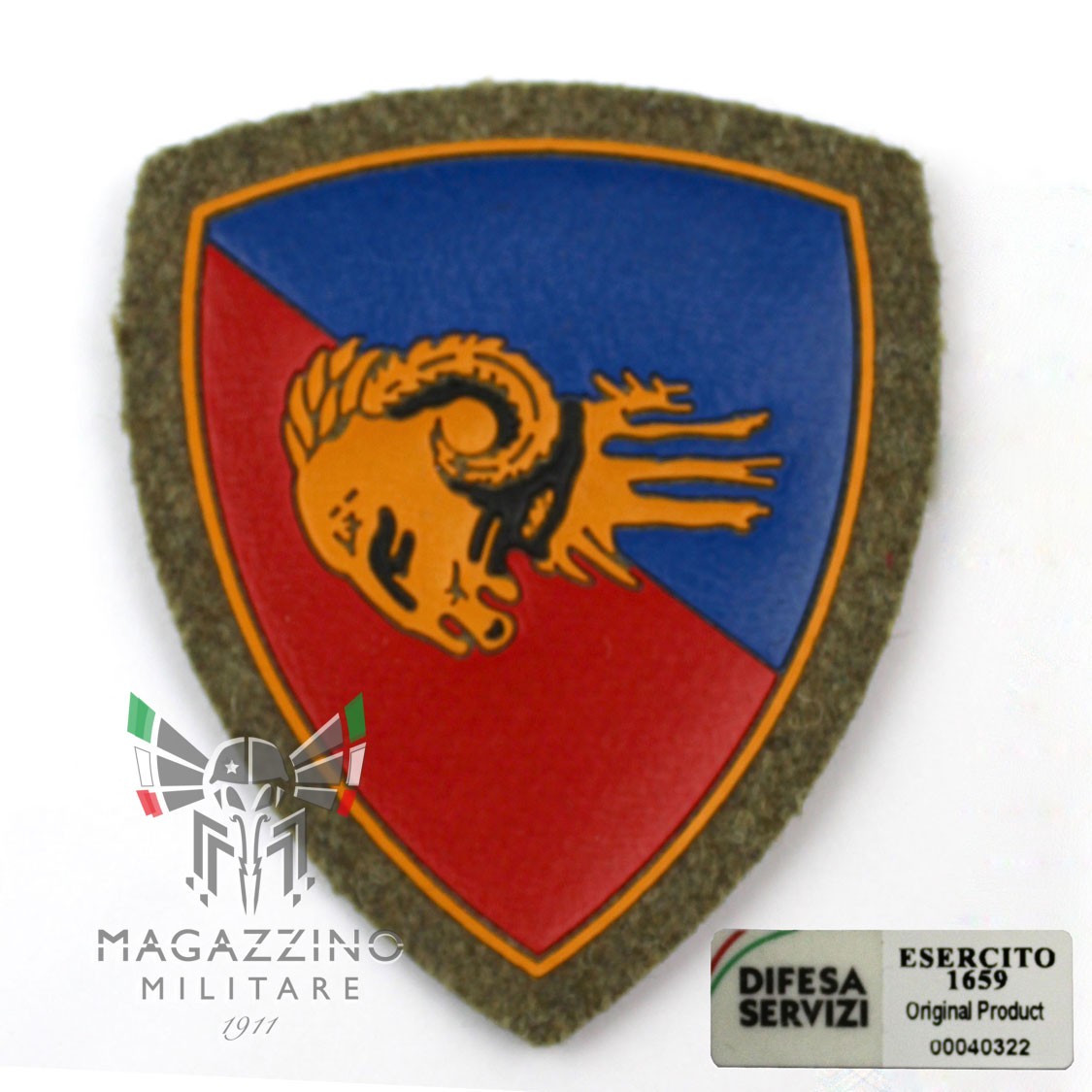 Patch Brigata Corazzata Ariete Toppa gommata (155)