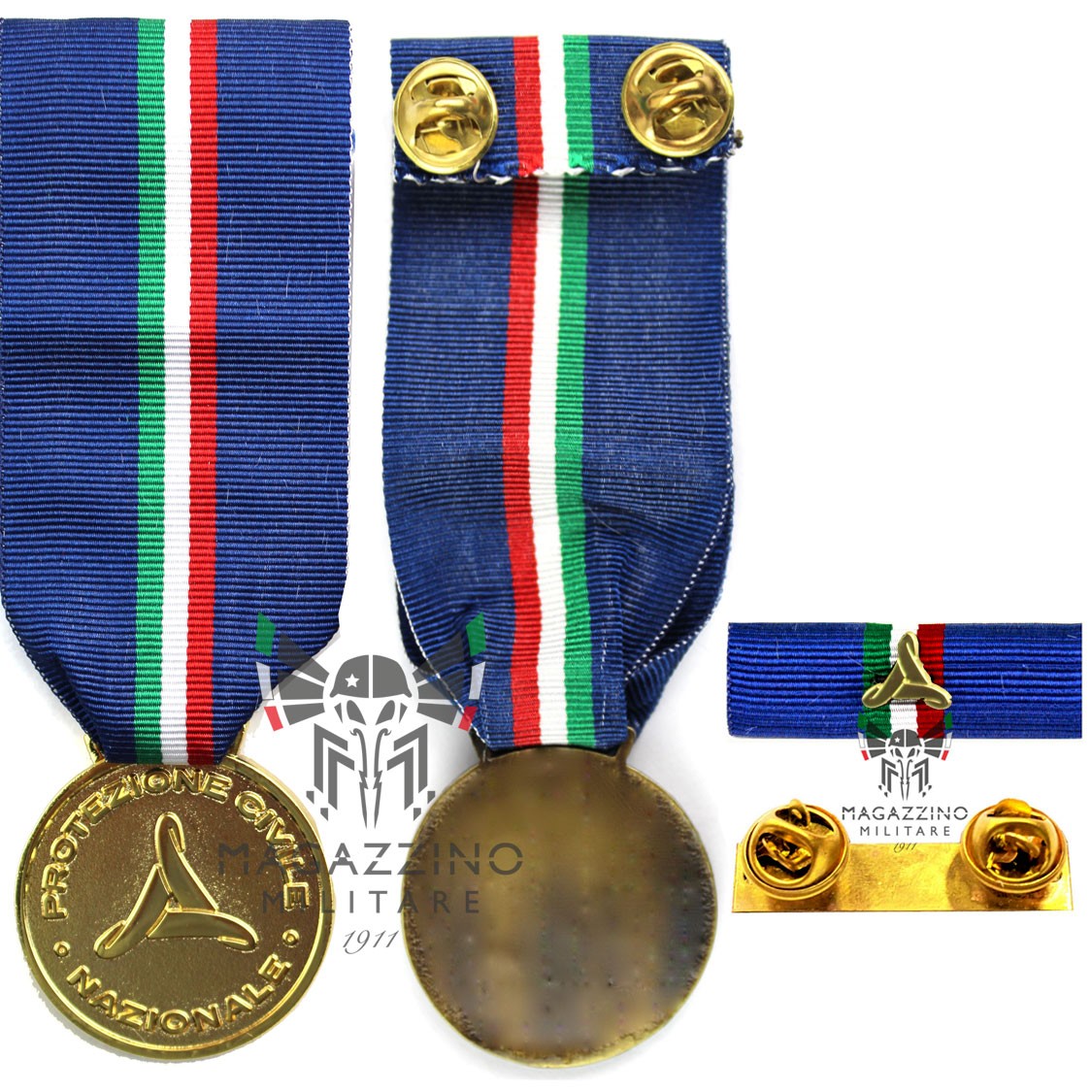 Gold Civil Protection Medal and/or Ribbon 1st class