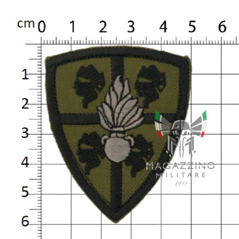 Velcro Patch of the Grenadiers Regiment of Sardinia Low Visibility (211)