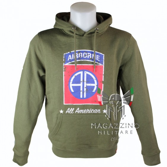 82nd Airborne Division Paratroopers Hooded Sweatshirt