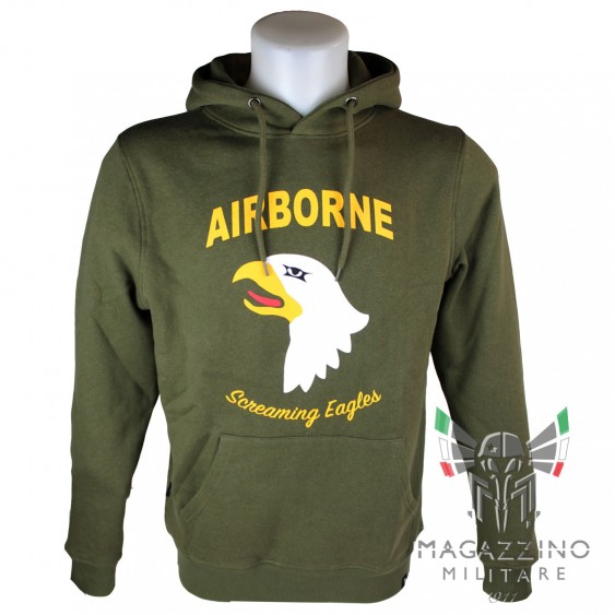 101st Airborne Division Paratroopers Hooded Sweatshirt