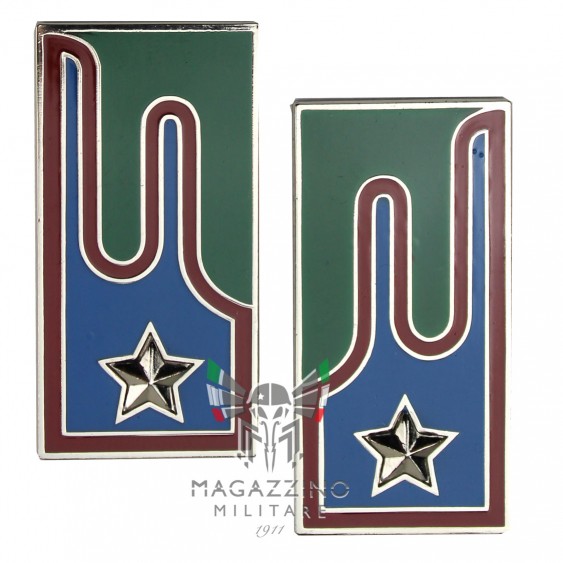 Enamel Epaulettes for Jacket Alpine GENio Transmissions (230)