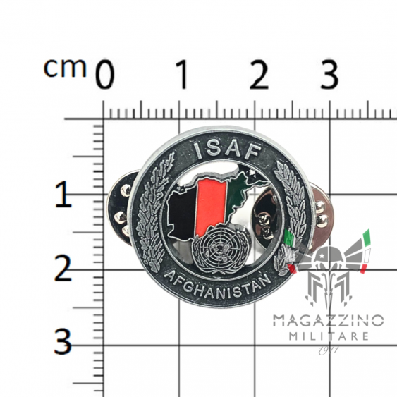 Spilla Pin Metallo Missione ISAF AFGHANISTAN (311)