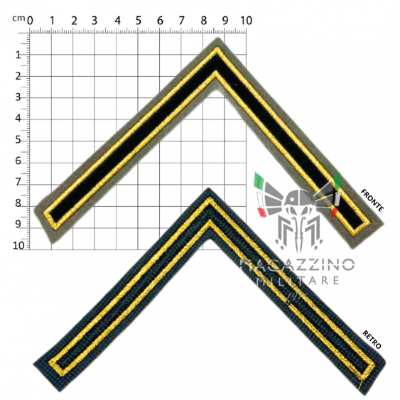 Sergeant Rank Insignia for Alpini Hat (178)