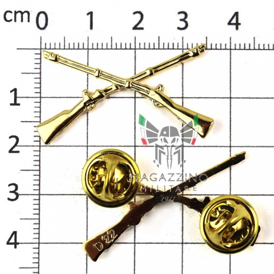 Spilla Pins Fucili Ufficiali Fanteria Officer's Infantry Pin (88)