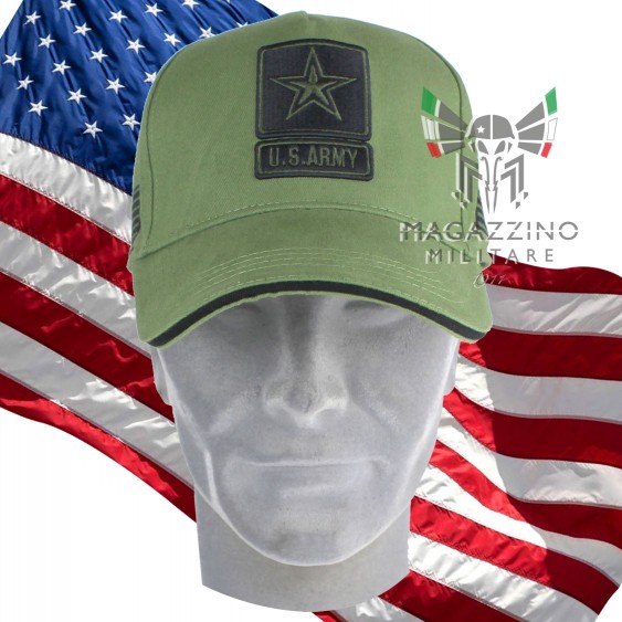 American military baseball cap U.S. Army with Star logo and embroidered details