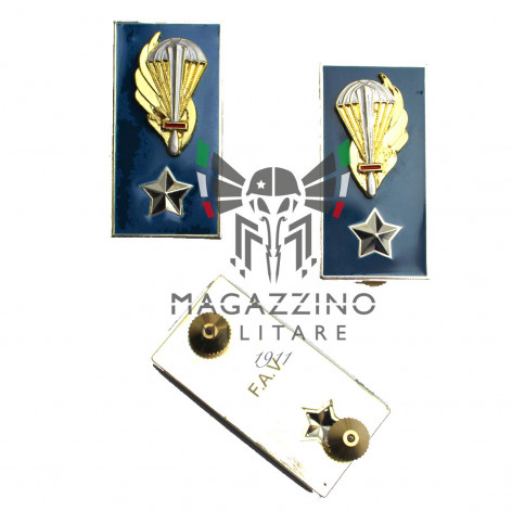 Enamelled metal insignia for jacket Brigade Paratroopers Folgore