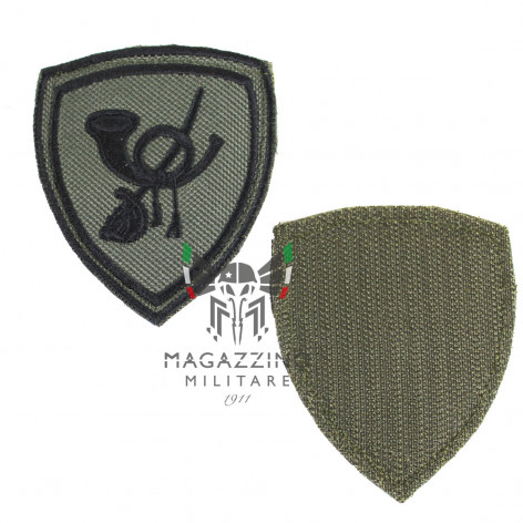 Patch toppa omerale Bersaglieri originale Esercito Italiano bassa visibilità