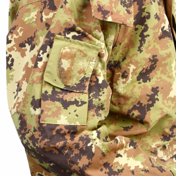 Parka Militare Vegetato Modello Italiano con Interno Sta