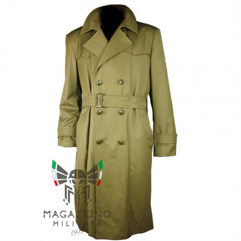 Cappotto impermeabile Trench originale Esercito Italiano con interno NUOVO