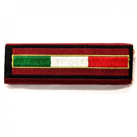 Italian ribbon Covid 19 emergency