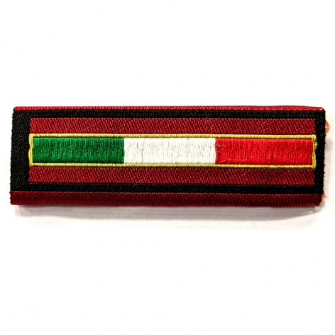 Italian ribbon Covid 19 emergency