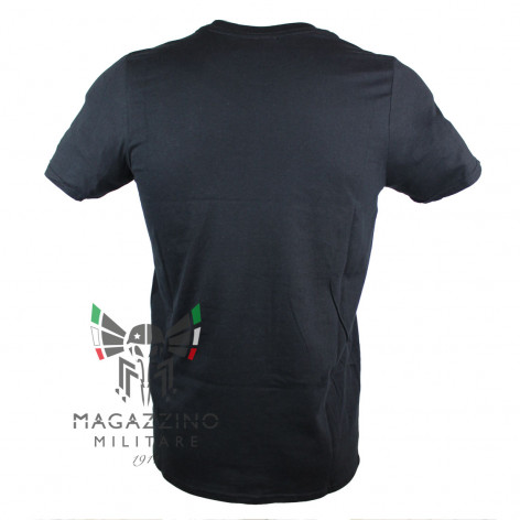 Maglietta T-SHIRT Militare Marines logo US NERA retro